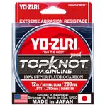 Yo-Zuri Topknot Florokarbon Ana Hattı 200YD Makara 12 LB, Doğal Şeffaf