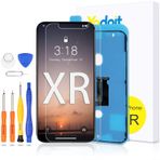 Yodoit iPhone XR LCD Ekran ve Dokunmatik Digitizer Meclisi Cam Onarım Aracı Kiti ile Ekran Değiştirme (6.1 inç Siyah), A1984, A2105, A2106, A2107 için Uyumlu