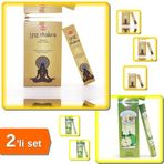 Yog Chakra Masala Aromalı Çubuk Tütsü + Green Apple Aromalı Çubuk Tütsü - 2Li Set A4M7P3