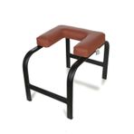 Yoga Arden Headstand Bench, Baş Üstü Duruş Sandalyesi, Yoga ve Egzersiz İçin Denge Ekipmanı (Taba)
