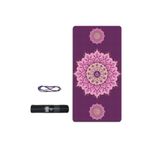 Yoga Matı Ve Pilates Minderi 6mm Kilim Desenli Mor