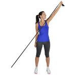Yoga & Pilates Egzersiz Bandı Siyah Renk 1 Metre
