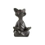 Yoga Yapan Kedi Biblo, Siyah