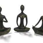 Yogacı Mumluk Set Gold Eskitme