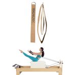 YOGAEZO Baskılı Pilates Elcik - Reformer Pilates - Yoga Reformer Pilates Elcik 1 Çift (Kahverengi)