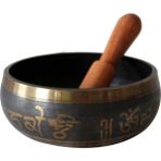 Yogatime Tibet Çanağı - Singing Bowl 14,5 cm - 1 Adet - Koyu Yeşil