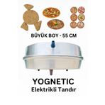 YOGNETIC Jumbo Büyük Boy Elektrikli Tandır | Ekmek Yapma Makinesi (PİZZA, LAHMACUN, GÖZLEME)
