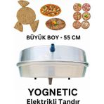 Yognetic Jumbo Büyük Boy Elektrikli Tandır Ekmek Yapma Makinesi Statik Boyalı Büyük Boy Tandır - Inox