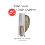 Yoğun Işıltılı, Prizmatik Yapılı Likit Far Cre'ars Shine Lover Liquid Shadow 08 Green Shimmer