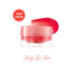 Yoğun Parlaklık Sunan, Meyve Renklerinde Kavanozda Dudak Balmı Dasıque Fruity Lip Jam 04 Apple Jam