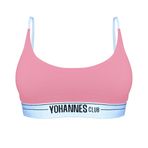 Yohannes Club, Kadın, Lastik Kemerli Bralet Sütyen (Pudra, Small (S))
