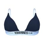 Yohannes Club, Kadın, Lastikli Üçgen Sütyen (Lacivert, XLarge (XL))