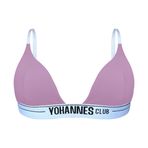 Yohannes Club, Kadın, Lastikli Üçgen Sütyen (Lila, Small (S))