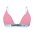 Yohannes Club, Kadın, Lastikli Üçgen Sütyen (Pudra, Medium (M))