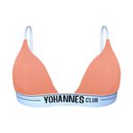 Yohannes Club, Kadın, Lastikli Üçgen Sütyen (Somon, Medium (M))