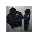Yoho Sport - Fermuarlı Sweatshirt + Eşofman Kışlık 2'li Kombin Yeşil S