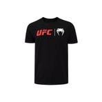 Yoho Sport - UFC Venum kırmızı tasarım Baskılı özel Unisex Tshirt Siyah L