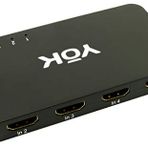 YoK Evrensel 4 Bağlantı Noktalı HDMI 4K Anahtar. 4K x 2K Switcher, PC, PS3, PS4, Xbox One, Klasik Konsollar ve Medya Oynatıcıları Destekler