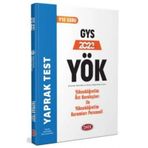 YÖK Üst Kuruluşları ile YÖK Personeli GYS Yaprak Test