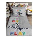 yok yok evim eve dair her şey Kapitone PLAY GAME 4parça(%100PAMUK 100X200 LASTİKLİ ÇARŞAFLI)tek Kişilik Yatak Örtüsü Takımı