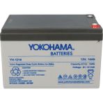 Yokohama YH-1214 12 Volt - 14 Amper Elektrikli Bisiklet Aküsü (150 x 95 x 98 Mm) (2818) - Belirtilmemiş