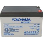 Yokohama YH-1214 12 Volt - 14 Amper Elektrikli Bisiklet Aküsü (150 x 95 x 98 Mm) (4887) - Çok Renkli