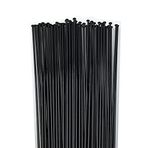 Yol Bisikleti Jant Telleri, Dağ Bisikleti Konuşmacı 24 Adet Düz Çekme 304 Paslanmaz Çelik 2.0mm Siyah Uzunluk 252-290mm(Length 280mm)