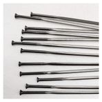 Yol Bisikleti Jant Telleri, Düz Çekme Bıçaklı Aero Konuşmacı Siyah MTB Yol Karbon Fiber Tekerlek Seti 135-310mm 64 adet(47 pieces)