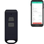 YoLink Mini Açma/Kapama Fob, Programlanabilir, Şarj Edilebilir Akıllı Fob, 1/4 Mile Kadar Menzil, 128 YoLink Cihazına Kadar Kontrol Edilir (Fişler, Anahtarlar, Röleler, Valfler, Kilitler), Uygulama