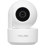 YoLink Uno kablosuz ev güvenlik kamerası, iç mekan, 2,4 GHz WiFi kamera, bebek ve evcil hayvan monitörü için, 1080p köpek kamerası, telefon uygulaması, gece görüşü, B/W, 2 yönlü ses, SD kart depolama,