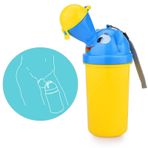 Yolispa Taşınabilir yeniden kullanılabilir çocuk lazımlık pisuar acil tuvalet eğitim çiş kamp araba seyahat erkek ve 0 işemek eğitim pisuar tuvalet acil kamp yeniden kullanılabilir