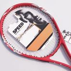 Yolispa Yetişkinler için 27 Ultimate Hız Tenis Raketi Ultralight Tenis Raketi 2 Topları Raket Çantası ile