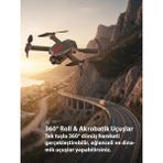 Yollayenilensin C13S Ultra Karbon Desenli Çift Kameralı Drone – 360° Roll, Tek Tuş Kalkış/iniş, Hd Kamera - Çok Renkli