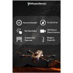 Yollayenilensin D9 Akıllı Kameralı Drone 50X Zoom Fırçasız Motor Optik Akış LED Işıklı - Çok Renkli