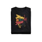 YOLO STREET Jaywalk in Your Jordans Siyah Oversize T-Shirt,%100 Pamuk, Sokak Giyimi, Bisiklet Yaka