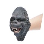 Yolococa Gorilla El Kuklası Yumuşak Kauçuk Hayvan Oyuncakları Rol Oyunu Parti Malzemeleri Kızlar Erkekler için