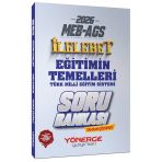 Yönerge 2026 Meb-Ags Eğitimin Temelleri Ve Türk Milli Eğitim Sistemi İlelebet Soru Bankası Çözümlü Yönerge Yayınları
