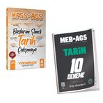 Yönerge Kpss Meb-Ags Başlarım Şimdi Tarih Çalışmaya Pratik Anlatım & Meb-Ags Tarih 10 Deneme Çözümlü Evp Akademi Seti