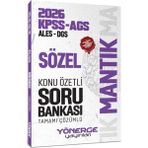 Yönerge Yayınları 2026 Kpss Meb Ags Ales Dgs Sözel Mantık Konu Özetli Soru Bankası Yönerge