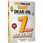 Yönerge Yayınları 2026 Öabt Meb Ags Dkab Din Kültürü ve Ahlak Bilgisi Imam Hatip Lisesi Öğretmenliği 7 Deneme Yönerge