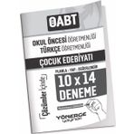 Yönerge Yayınları ÖABT Okul Öncesi Türkçe Öğretmenliği Çocuk Edebiyatı 10x14 Deneme Çözümlü Yönerge Yayınları