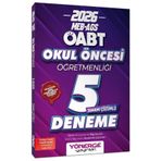 Yönerge Yayınları Yönerge 2026 ÖABT MEB-AGS Okul Öncesi Öğretmenliği 5 Deneme Çözümlü