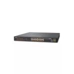 Yönetilebilir Gigabit Switch (MANAGED GİGABİT SWİTCH) 16-port 10/100/1000t 802.3at/af Poe Injector