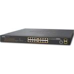Yönetilebilir Gigabit Switch (Managed Gigabit Switch)<br>16-Port 10/100/1000T 802.3at/af PoE+