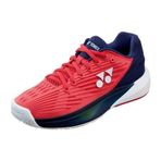 Yonex Power Cushion Eclipsion 5 Toprak Sert Kort Kırmızı Lacivert Kadın Tenis Ayakkabısı