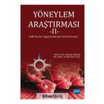 Yöneylem Araştırması 2 - Kenan Özden