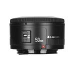 Yongnuo YN 50 mm F/1.8 AF/MF büyük diyafram otomatik odaklama objektifi, Canon EF Mount EOS kamera LF651 için