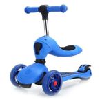 Yongtai Mavi Buyfun 4 Tekerlekli Oturan Çocuk Scooter