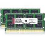 Yongxinsheng 8GB Kit (2 x 4GB) DDR3L/DDR3 Ram 1600MHz PC3L-12800S Sodimm Taşınabilir Bellek 204 Pinli CL11 Non-vb Arabelleksiz 1,35 V / 1,5 V 2Rx8 Dual Rank Dizüstü Bilgisayar Bellek Apple Mac Macbook iMac için