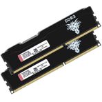 Yongxinsheng DDR3 8GB Kit (4GBx2) Desktop RAM 1600MHz PC3-12800 UDIMM Non-ECC Tamponsuz 1.5V 2Rx8 Dual Rank 240 Pin CL11 PC Bilgisayar Bellek Yükseltme Modülü Bellek Kiti (Siyah)